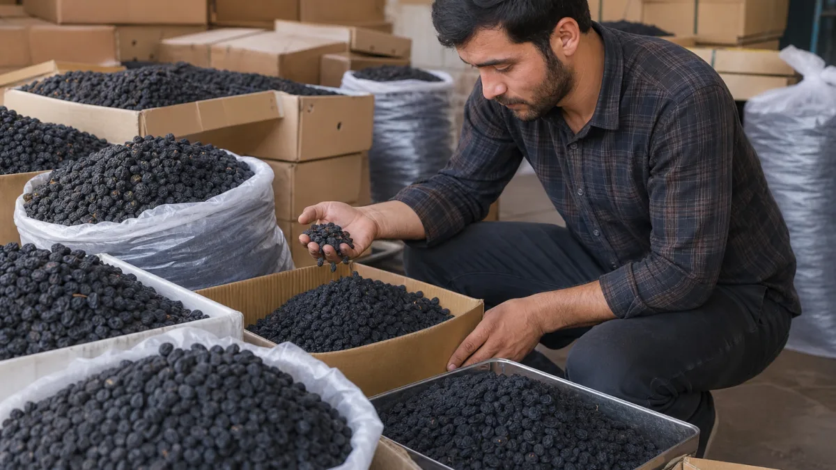 قیمت عمده مویز بر پایه معیارهای خرید و کیفیت بار