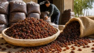 انگور سیاه و دوام مویز افغان