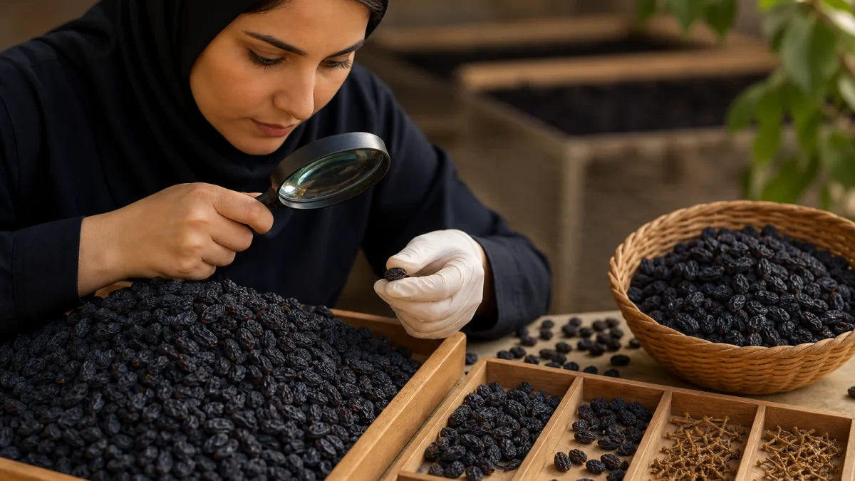 خرید مویز سیاه با تمرکز بر ظاهر