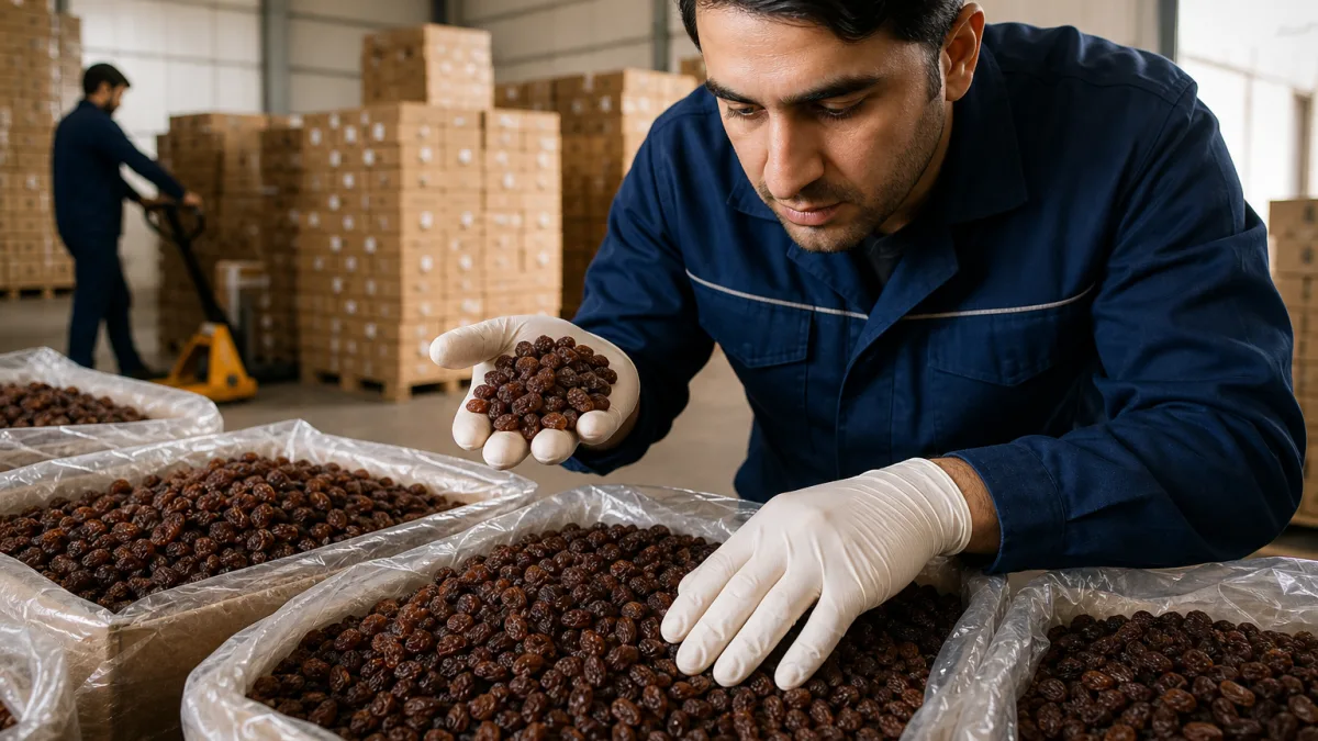 مهمترین معیار پخش عمده مویز چیست؟